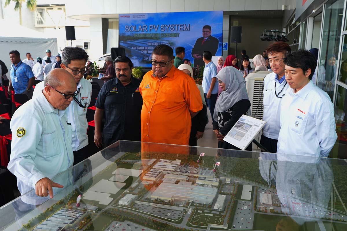 Honda Malaysia投资RM1,400万!Melaka工厂正式启用太阳能发电系统,迈向 2050 碳中和目标
