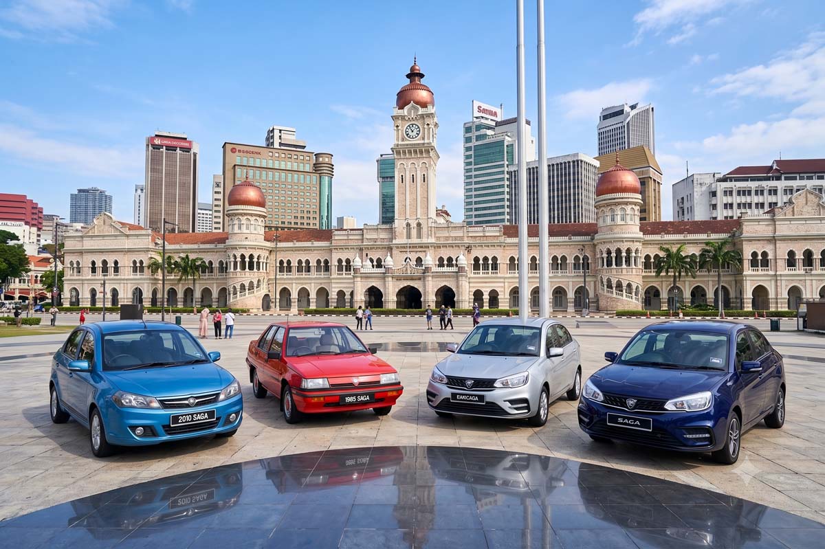Proton Saga 迎来41周年！累计销量突破220万辆，依旧是大马人最熟悉的国民轿车