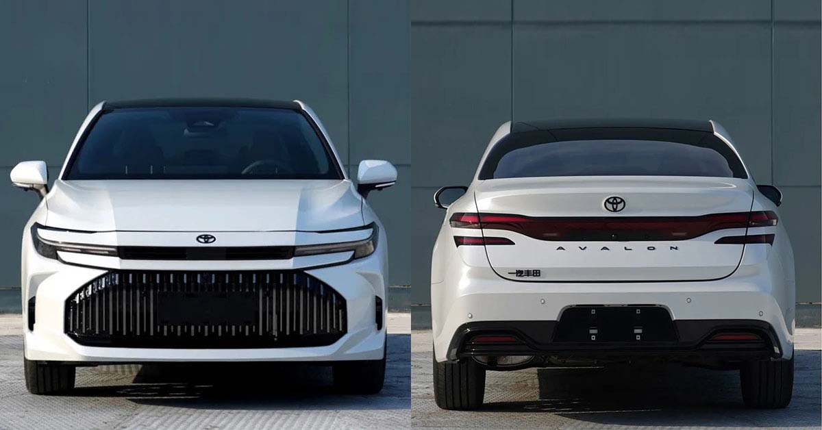 2026 Toyota Avalon 现身:比 Camry 更大、更像 Toyota Crown!