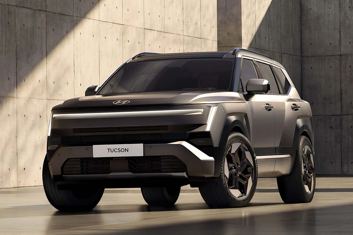 Hyundai Ticson 大改款韩国登场:全新机甲风格设计、或搭载1.6L Hybrid 系统!