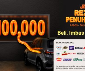 BHPetrol送出RM100,000油卡！消费RM20就有机会赢RM10,000 Fuel Card！