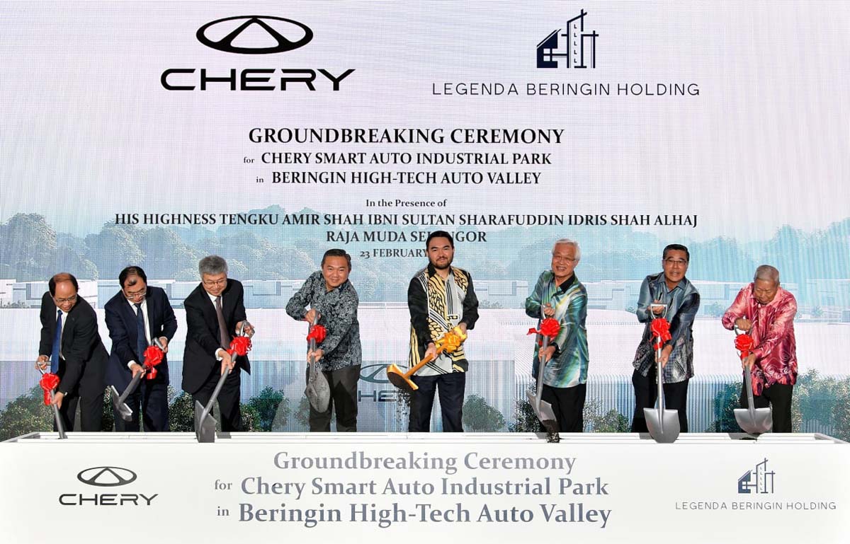 Chery 全球最大海外工厂排名:马来西亚Lembah Beringin稳居第一!