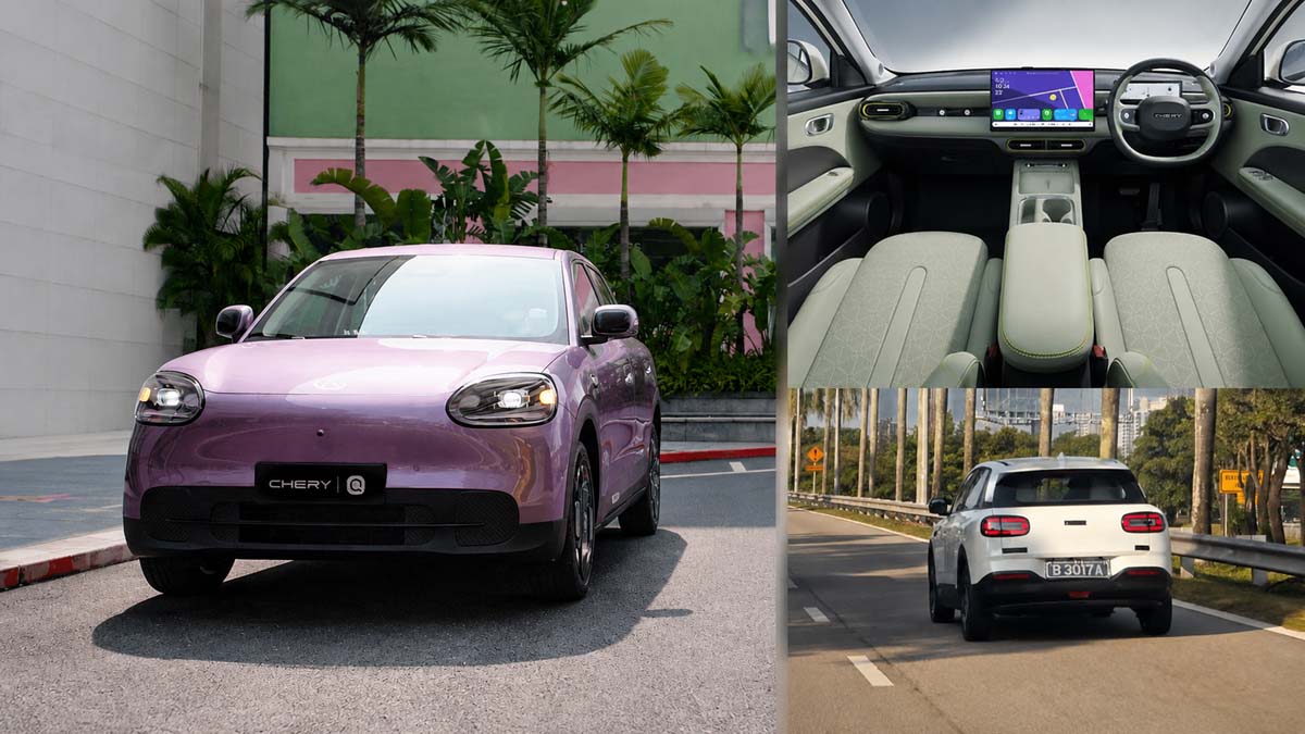 Chery Q 现身马来西亚测试：挑战 Proton e.MAS 5、WLTP续航340 km！