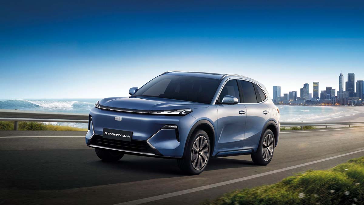 Geely STARRAY EM-R 泰国全球首发:1.5L引擎只负责发电、售价约RM86,500起!