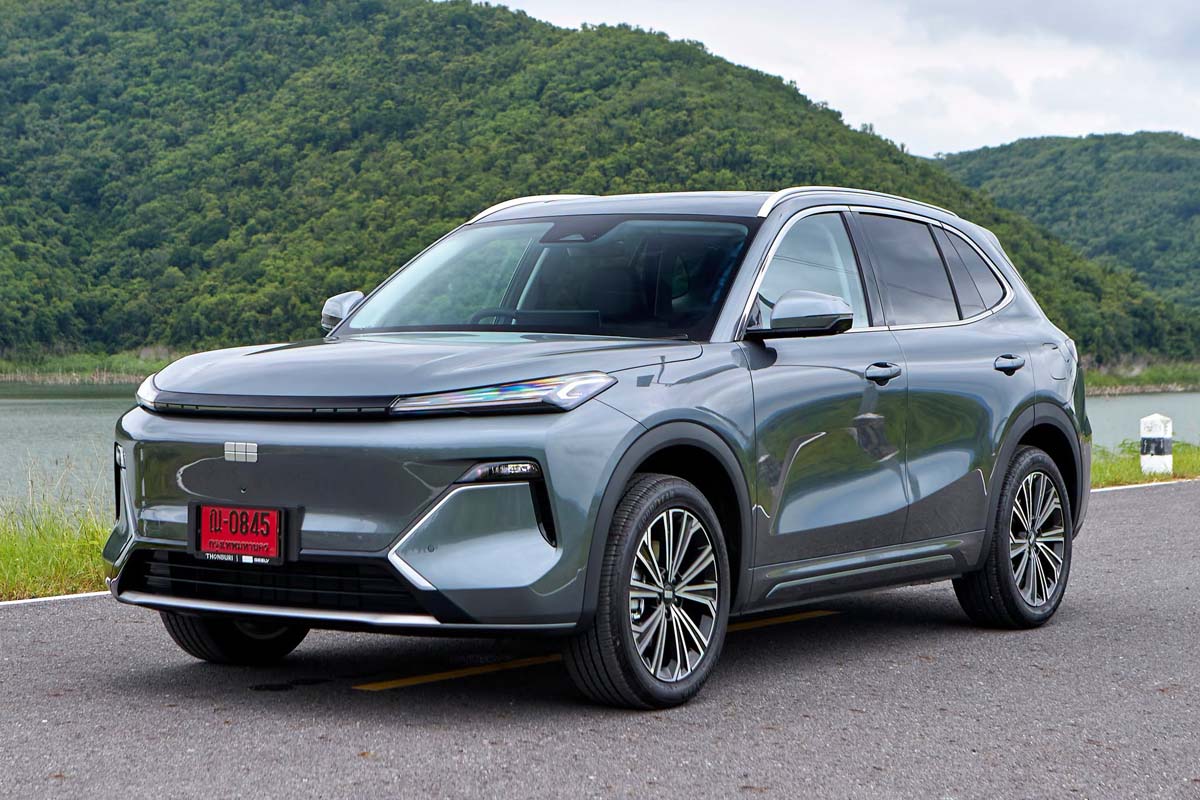 Geely Starray EM-R 泰国实测:满电油耗40.25 km/L,低电量仅14.67 km/L!