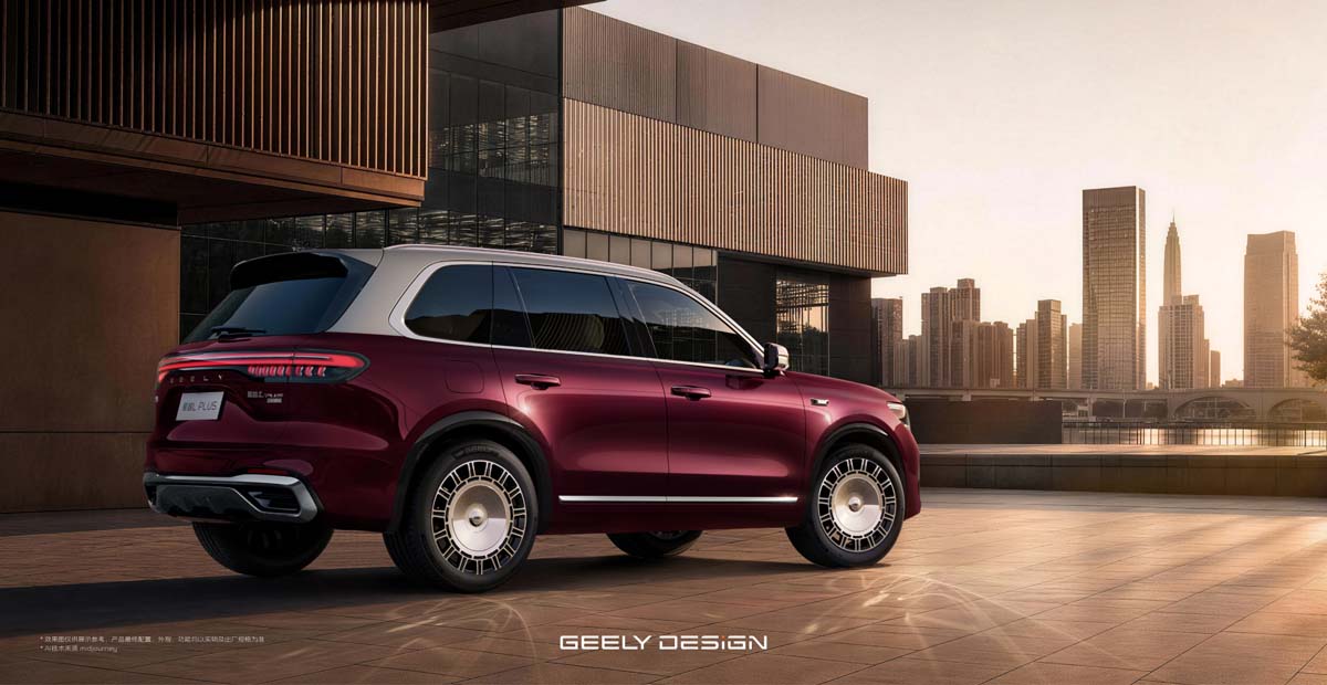 Geely Xingyue L PLUS 正式发布：车身尺码媲美 GLE/X5、提供2.0L涡轮或2.0L i-HEV引擎！