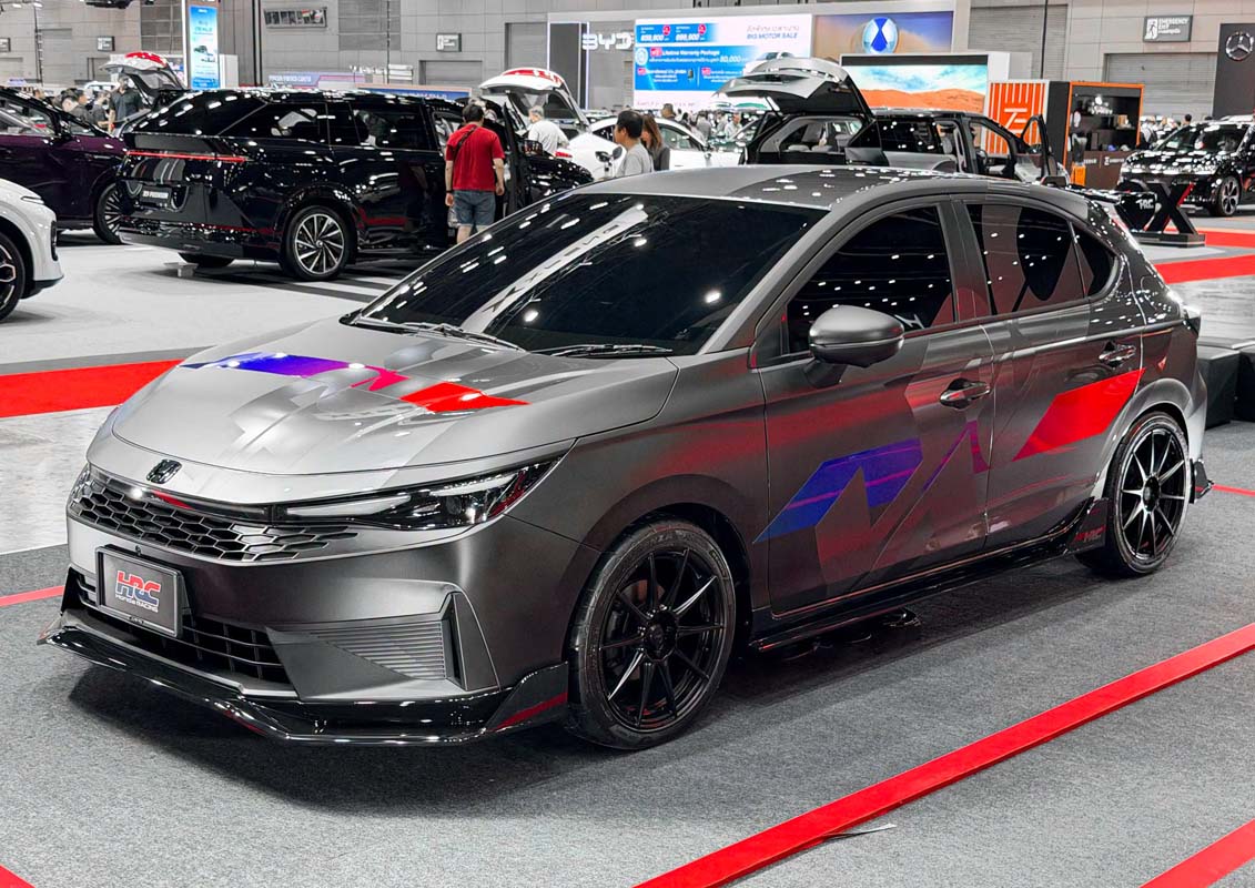 Honda City Hatchback HRC 概念车：日系热血小钢炮登场！