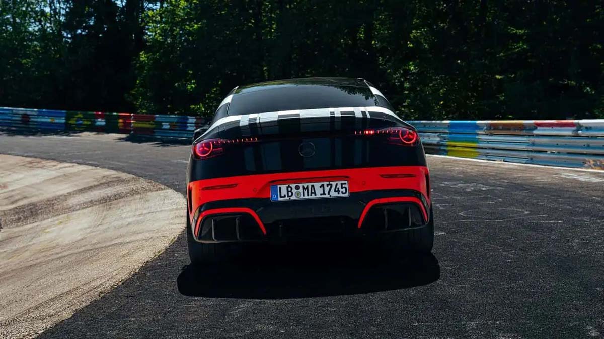 Mercedes-AMG CLA 45 EV创纽北纪录!7分32秒成为最快四门Sedan