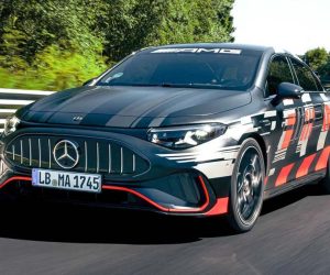 Mercedes-AMG CLA 45 EV创纽北纪录！7分32秒成为最快四门Sedan