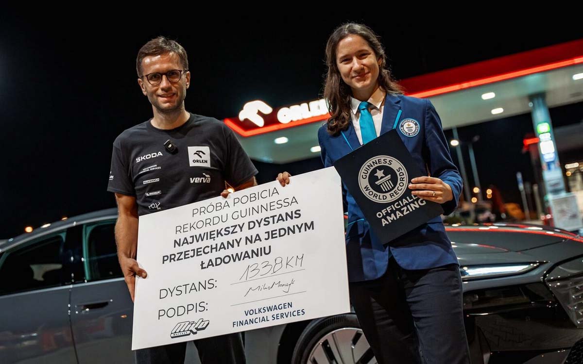 Audi A6 Sportback e-tron 单次充电跑1,338 km创世界纪录!94.9 kWh电池、能耗仅7.09 kWh/100 km