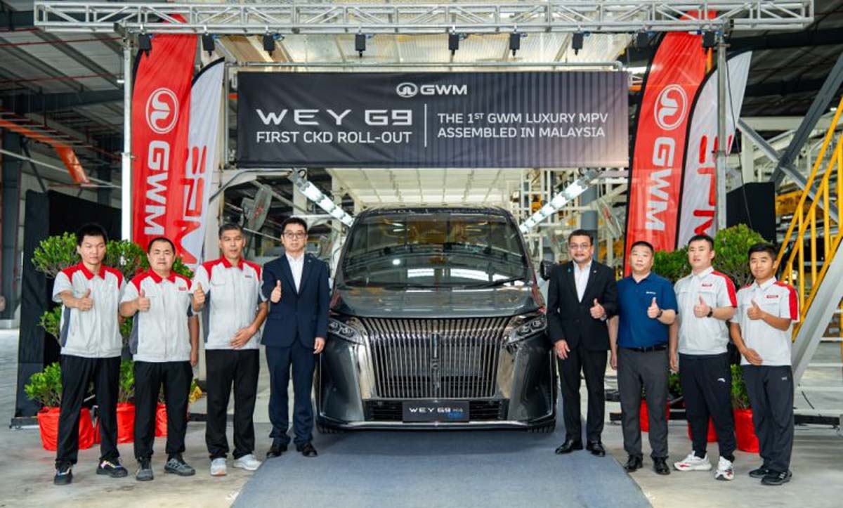 GWM WEY G9 截至8月累计1,769辆:大马首款CKD豪华新能源MPV卖得怎么样?