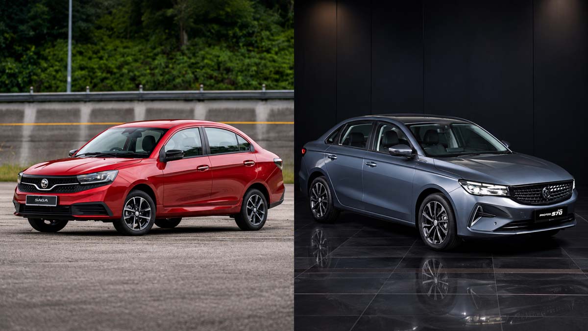相差不到RM10,000!Proton S70 Lite 和 Proton Saga Premium 应该怎么选?