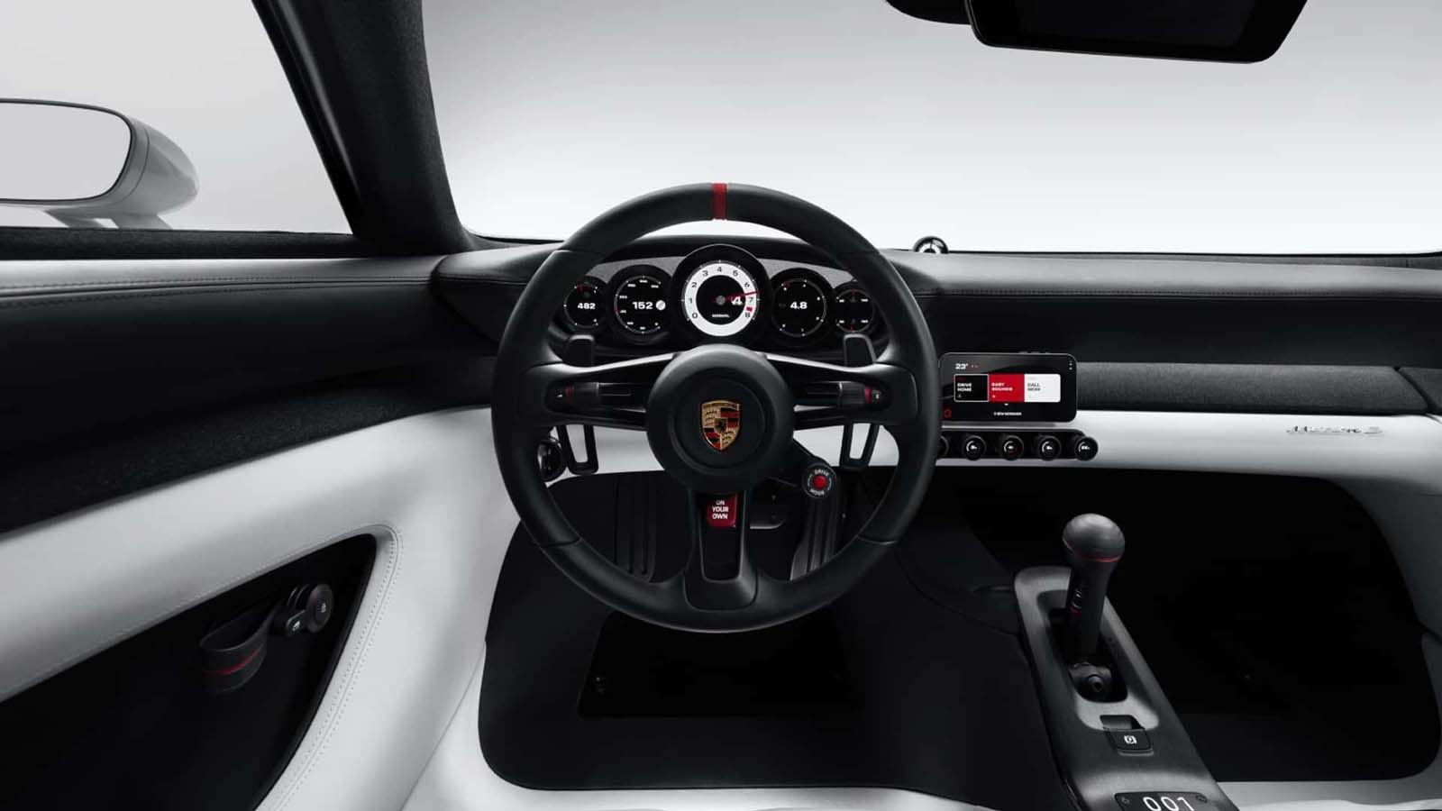 Porsche Mission S 正式亮相:定位高于911的全新中置超跑,未来将量产、不走纯电路线!