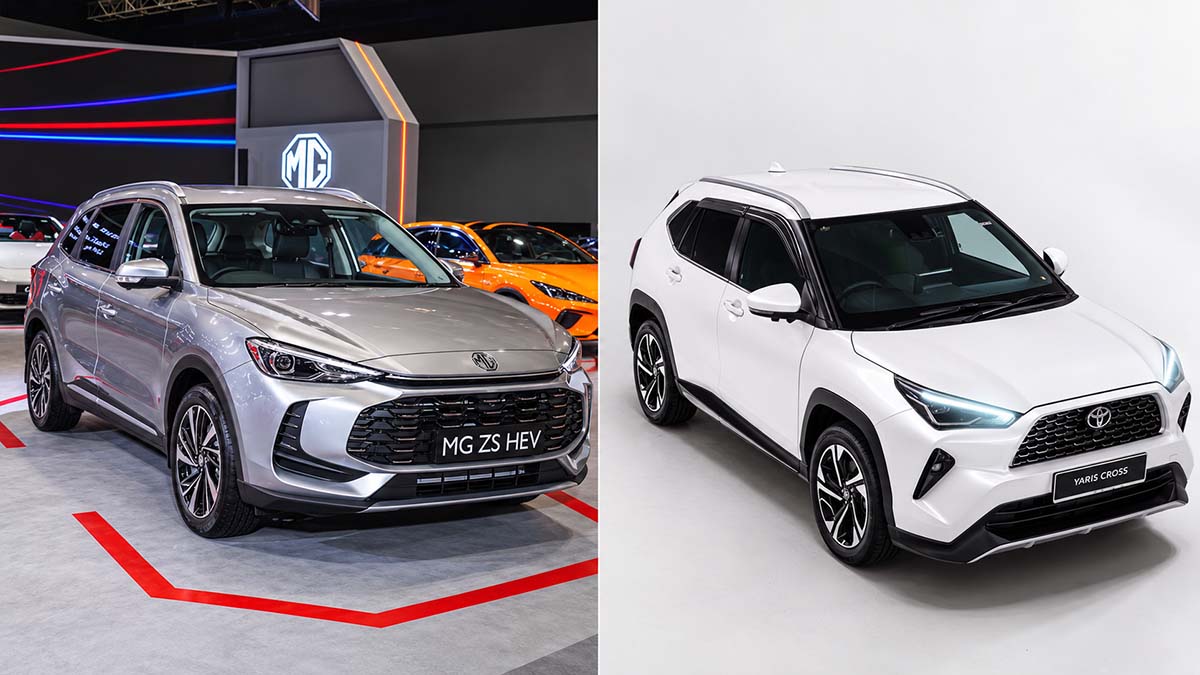 MG ZS Hybrid+ VS Toyota Yaris Cross HEV：动力相差超过100 Hp，价格只差RM5,100，谁更值得买？