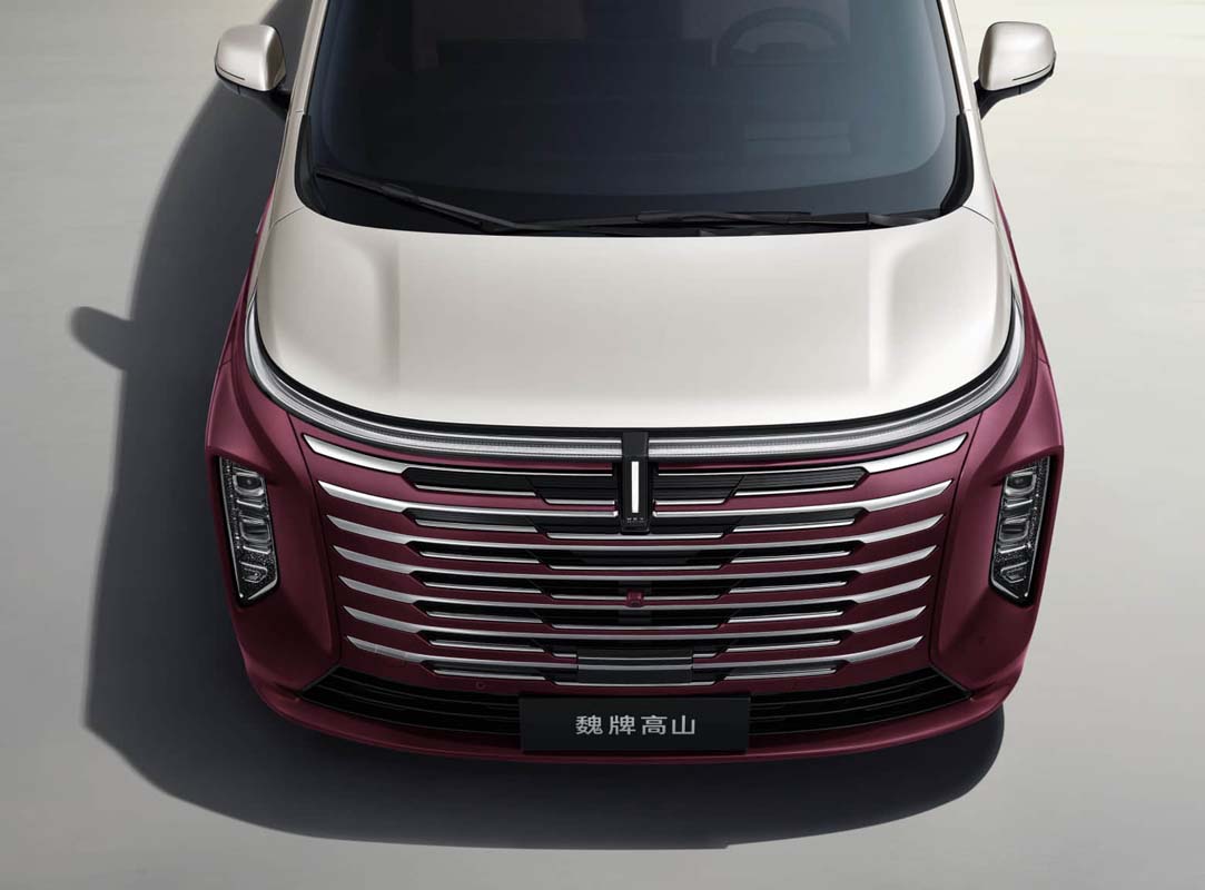 GWM WEY G9 HEV 改款中国登场!2.0T Hybrid、Hi4 四驱全系标配