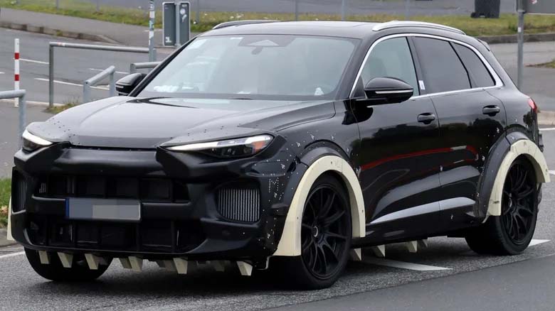 全新 Porsche Macan 燃油版曝光!有望搭载4.0L V8双涡轮引擎