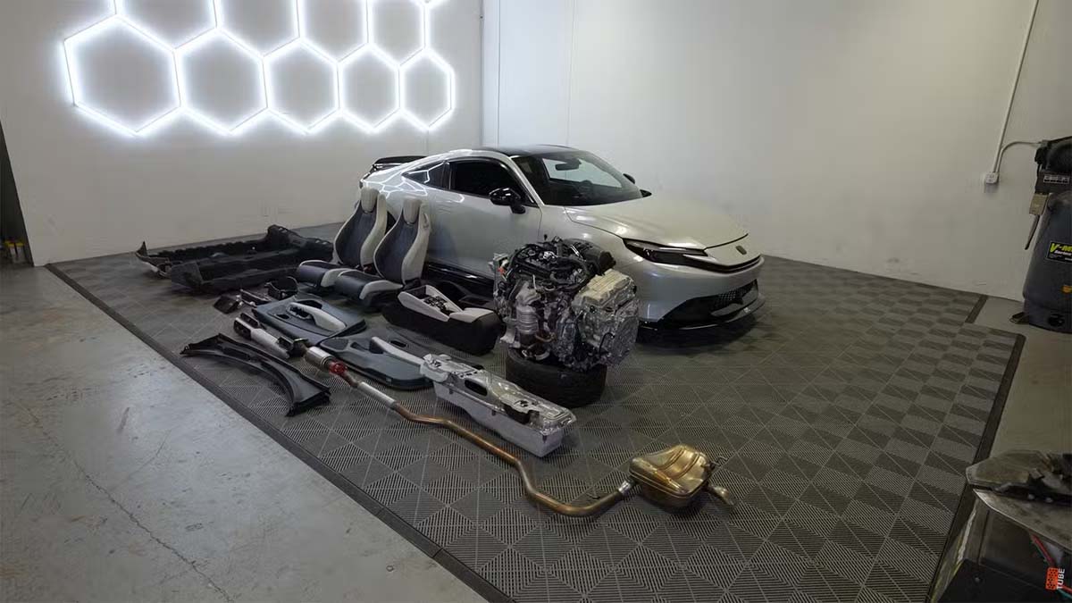 Honda Prelude 暴力移植 Type R 涡轮引擎、化身完美轿跑!