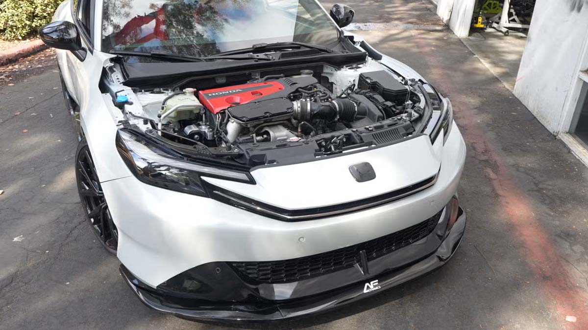 Honda Prelude 暴力移植 Type R 涡轮引擎、化身完美轿跑!